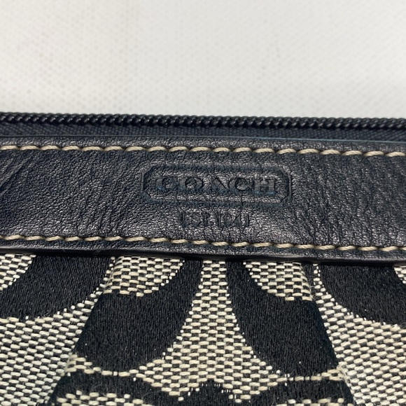 Coach Black and Gray Signature Wristlets. EUC. You get both. - Picture 11 of 15